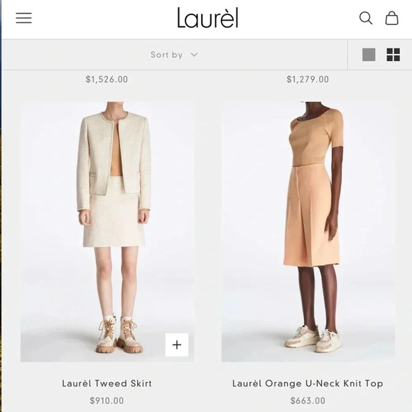 Laurèl wool blend pencil skirt - Picture 10 of 10